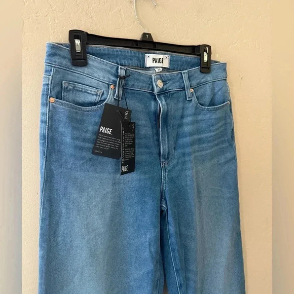 Paige NWT Genevieve Modern High Rise Flare in Golden Years - NWT - Picture 4 of 8